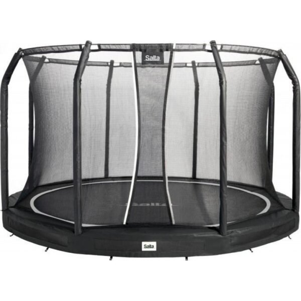 Premium Ground Combo Trampoline 366cm Black