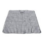 PROMIS PICNIC BLANKET, BLACK CHECKERED, 200 CM X 200 CM - Image 7