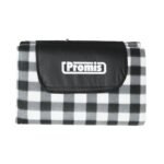 PROMIS PICNIC BLANKET, BLACK CHECKERED, 200 CM X 200 CM - Image 8