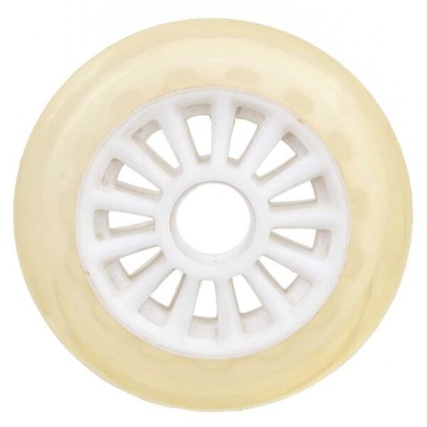 PU SCOOTER WHEEL 100MM WHITE