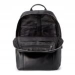 Puccini Royal Collection Mens Leather Backpack for 15.6" Laptop Black - LGD6323-1 - Image 3