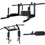 PULL-UP BAR PARALLEL EXERCISE BAR 2IN1 BENCHK D8