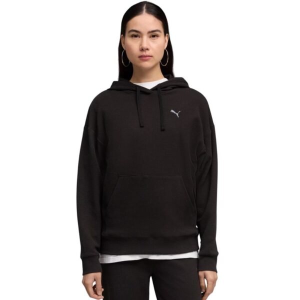 Puma ESS Elevated Comfort Hoodie Womens Black 691814 01