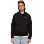 Puma ESS Graphic Animal Comfort Hoodie Womens Black 691822 01