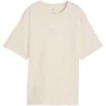 Puma ESS Relaxed Tee beige womens t-shirt 684971 87 - Image 2