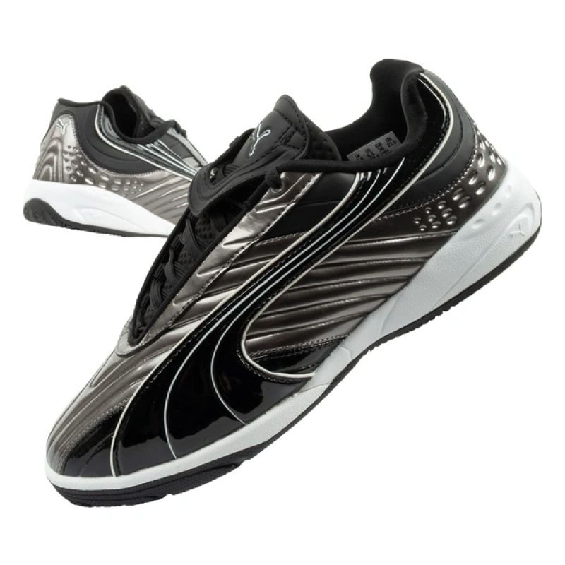 lupin-wear-ca-puma-sports-shoes-sneakers-youth-v-s2-goalgetter-fashionable-silver-2710157 Puma sports shoes sneakers youth V-S2 Goalgetter fashionable silver - Image 1