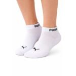 Puma unisex 3-pack ankle socks cotton white comfortable - Image 2