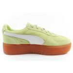 Puma womens shoes sports sneakers Palermo platform fashionable green - Image 4