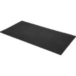 PUZZLE MAT FOR FITNESS EQUIPMENT 8 PCS 30x30x0.9 CM BLACK PURE 2 IMPROVE - Image 4