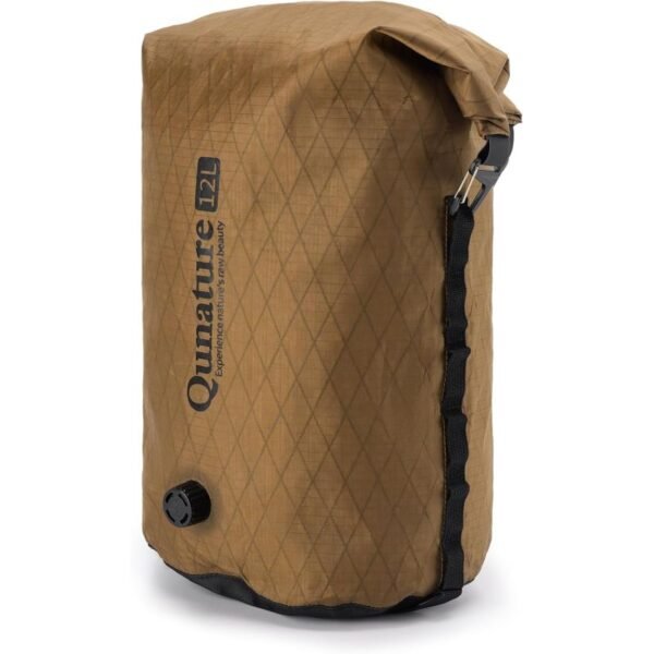 Qunature waterproof bag with valve khaki 6l