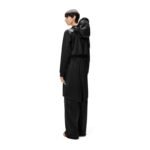 Rains waterproof coat STRING W PARKA W3 18550 84 BLACK GRAIN - Image 2