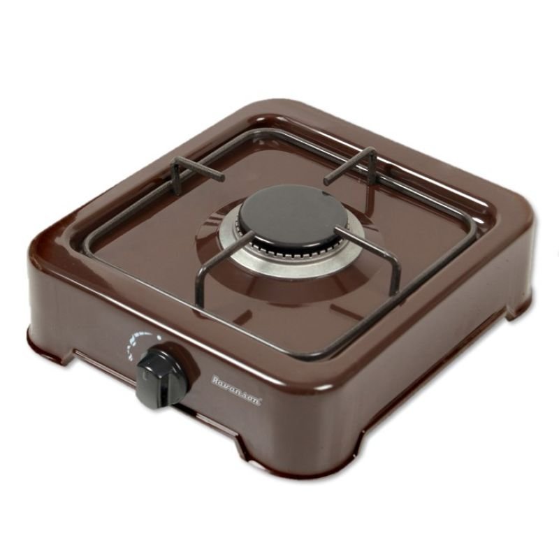 lupin-wear-ca-ravanson-k-01br-1-burner-adjustable-gas-stove-brown-2024715 Ravanson K-01BR 1-burner adjustable gas stove (brown) - Image 1
