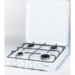 Ravanson K-04T 4-burner adjustable gas stove (white) - Image 7