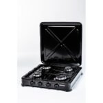 Ravanson K-04TB 4-burner adjustable gas stove (black) - Image 2