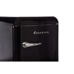 Ravanson LKK-120ERB Retro Refrigerator (Black) - Image 4