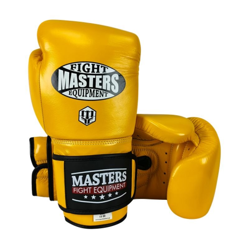 lupin-wear-ca-rbt-mex-leather-boxing-gloves-12-oz-yellow-2862619 RBT-MEX Leather Boxing Gloves 12 oz Yellow - Image 1