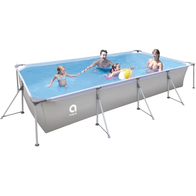 lupin-wear-ca-rectangular-frame-pool-super-strong-394x207x80cm-17723-2468436 RECTANGULAR FRAME POOL SUPER STRONG 394x207x80CM 17723 - Image 1