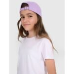Regular plain girls T-shirt 4F 4FJRMM00TTSHF3231-10S - Image 3