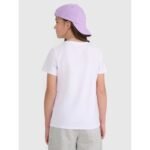 Regular plain girls T-shirt 4F 4FJRMM00TTSHF3231-10S - Image 5