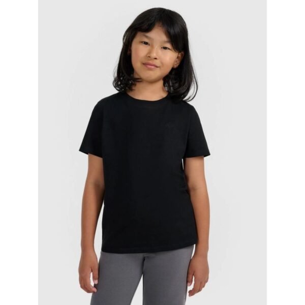 Regular plain girls T-shirt 4F 4FJRMM00TTSHF3231-20S