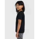 Regular plain girls T-shirt 4F 4FJRMM00TTSHF3231-20S - Image 3