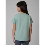 Regular plain girls T-shirt 4F 4FJRSS26TTSHF3554-12S - Image 2