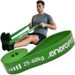 RESISTANCE BAND POWER BAND 25-60KG GREEN ENERO FIT - Image 6