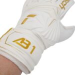Reusch Attrakt AB1 Solid Junior goalkeeper gloves white 5672003 1130 - Image 6