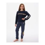 RIP CURL Melting Wave Long Sleeve T-shirt -Girl Navy Blue - Image 2