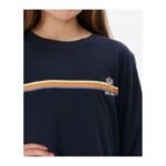 RIP CURL Melting Wave Long Sleeve T-shirt -Girl Navy Blue - Image 5