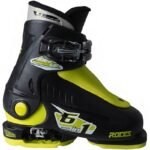 Roces Idea Up Ski Boots Black and Lime Jr 450490 18 - Image 2
