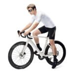 Rockbros 15200025 Short Sleeve Cycling Jersey Size XS - White - Image 4