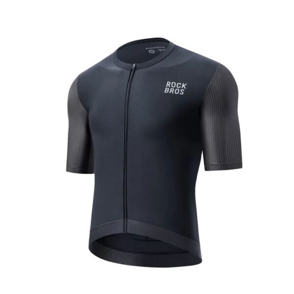 Rockbros 15200025 Short Sleeve Cycling Jersey Size XXL - Black