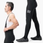 Rockbros 200021 Long Cycling Bib Shorts with Pad Size XXXXL - Black - Image 4