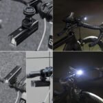 Rockbros 24610002001 Front Bike Light 1000 lm + USB-C - USB-A Cable - Black - Image 3