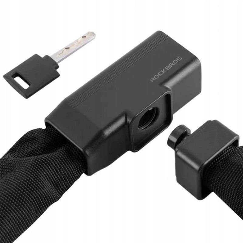 lupin-wear-ca-rockbros-32430708001-bicycle-lock-with-key-0-97-m-black-2372984 Rockbros 32430708001 bicycle lock with key 0.97 m - black - Image 1