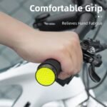 Rockbros 40720007001 bicycle grips with reflector - black - Image 2