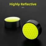 Rockbros 40720007002 bicycle grips with reflector - red - Image 2