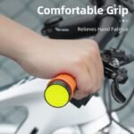Rockbros 40720007004 bicycle grips with reflector - orange - Image 2