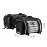 Rockbros AS-010BGR motorcycle bag, waterproof - gray - Image 2