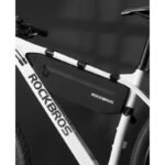 Rockbros AS-043 Velcro Bicycle Bag 3l - Black - Image 2