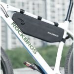 Rockbros AS-043 Velcro Bicycle Bag 3l - Black - Image 4