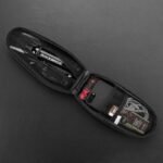 Rockbros B60 waterproof bicycle bag for frame - black - Image 2