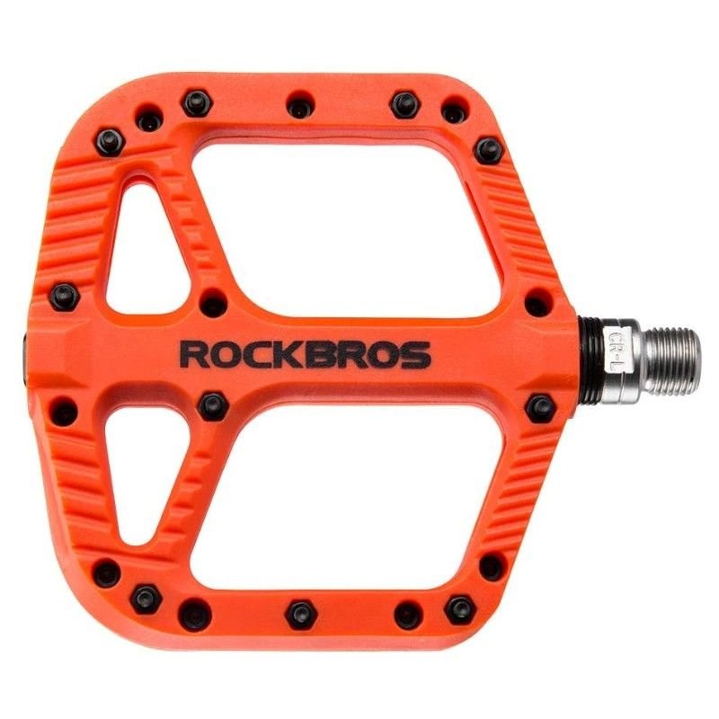 lupin-wear-ca-rockbros-bicycle-pedals-2018-12aor-orange-2011847 Rockbros bicycle pedals 2018-12AOR orange - Image 1
