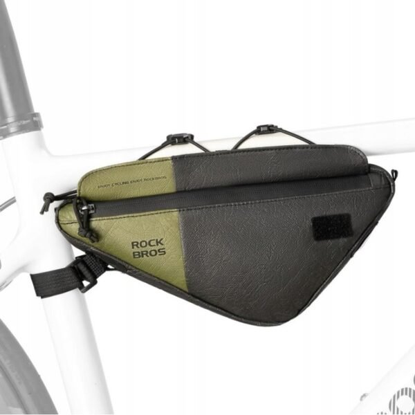 Rockbros bike frame bag 0.7L green