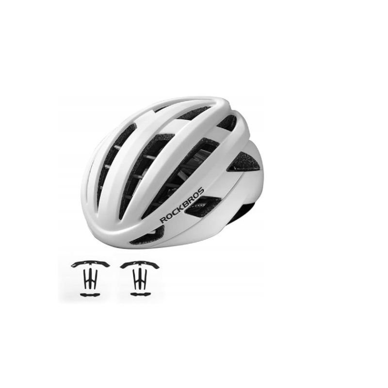 lupin-wear-ca-rockbros-bike-helmet-10110039002-white-m-54-58-2003614 Rockbros bike helmet 10110039002 white M (54-58) - Image 1