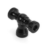 Rockbros CO₂ pump, aluminum alloy valve head, cartridge-free, Presta/Schrader compatible - black - Image 3