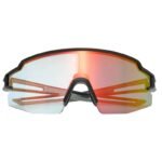 Rockbros Cycling Glasses Photochromic UV Protection with Corrective Insert Orange Lenses - Black - Image 2