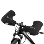 Rockbros D16-B Motorcycle-Compatible Windproof Waterproof Handlebar Gloves - Black - Image 2