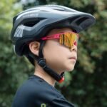 Rockbros Kids Polarized UV Cycling Glasses - Pink - Image 4